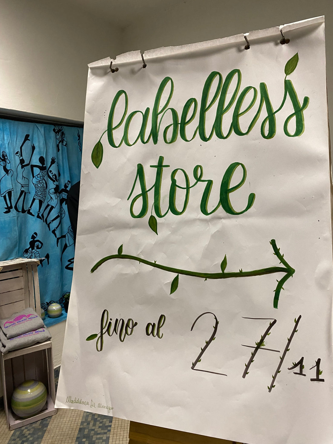 Pop-up Store, il nostro negozio temporaneo.